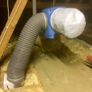 positive input ventilation - condensation prevention system